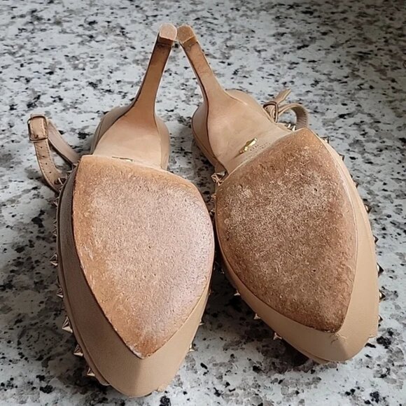 Lola Cruz Slingbacks with spike accent detail EU sz 40 US sz 10 - Picture 14 of 16